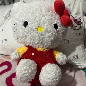 Hello Kitty Plush Toy with Red Dress